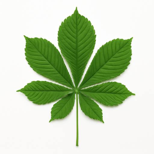 Horse-Chestnut leaf